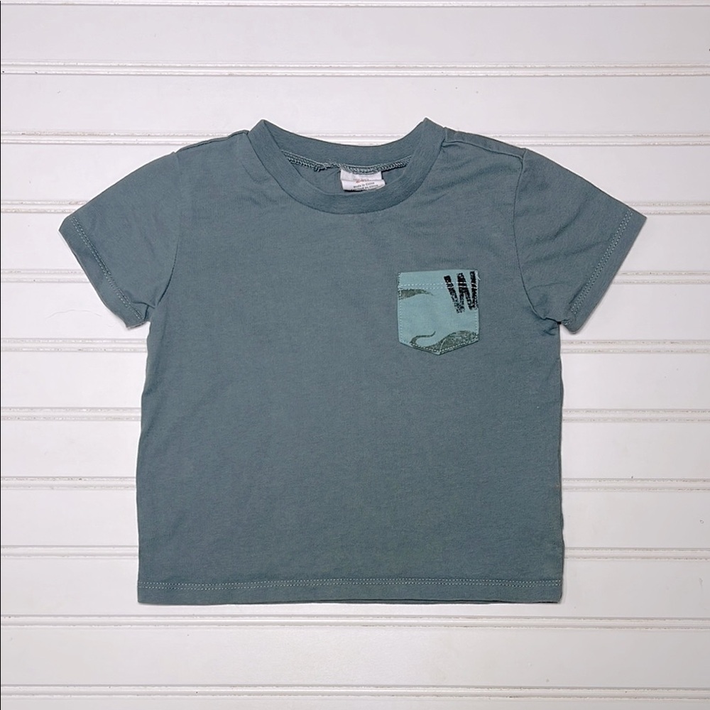 PETIT LEM MINI THREADS EUC 100% Cotton “W” Pocket Shirt